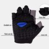 Cycling Gloves Bicycle Gloves Bike Gloves Anti Slip Shock Breathable Half Finger Short Sports Gloves Accessories for Men Women - Image 3