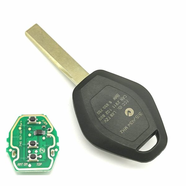 Datong World Car Remote Control Key For BMW E38 E39 E46 1 3 5 7 Series 433 Mhz ID44 Chip PCF7935 Auto Smart Key With Logo - Image 3