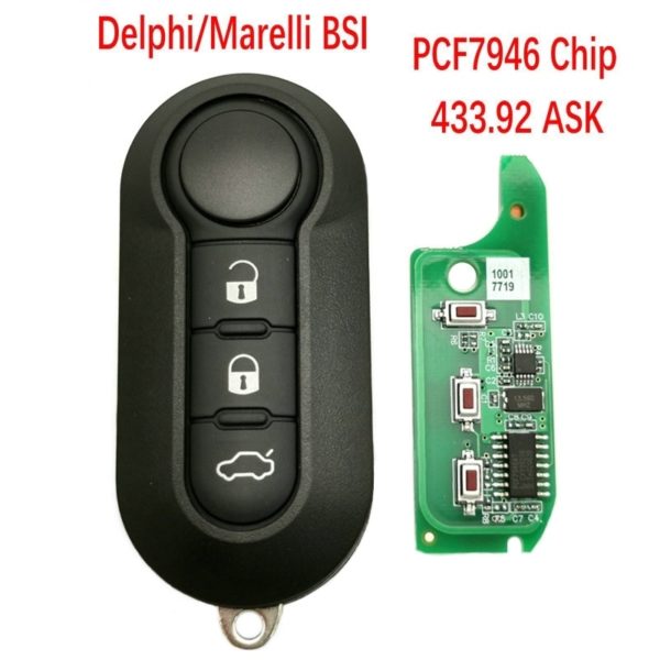 Datong World Car Remote Key For Fiat 500L MPV Ducato Citroen Jumper Peugeot Boxer 2008-2015 433.92 ASK PCF7946 Car Smart Key - Image 3