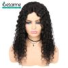 Deep Wave Wig Transparent Lace Wigs Human Hair Lace Wig 28 Inch Long T Part Brazilian Wet and Wavy Curly Human Hair Wigs - Image 3