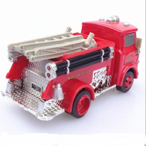 Disney Pixar Car 3 Fire Truck Little Red 1:55 Die Cast Metal Alloy Model Toy Car Children's Best Gift - Image 2