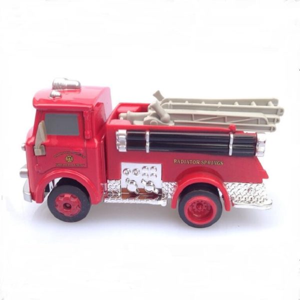 Disney Pixar Car 3 Fire Truck Little Red 1:55 Die Cast Metal Alloy Model Toy Car Children's Best Gift - Image 4