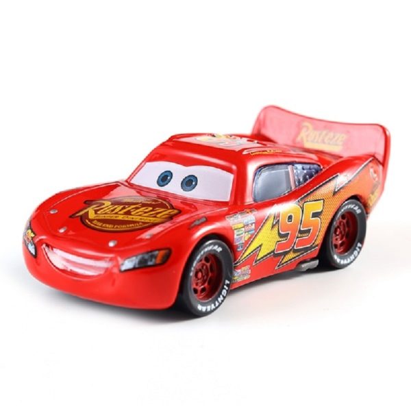 Disney Pixar Car 3 Lightning McQueen Racing Family Family 39 Jackson Storm Ramirez 1:55 Die Cast Metal Alloy Children's Toy Car - Image 2