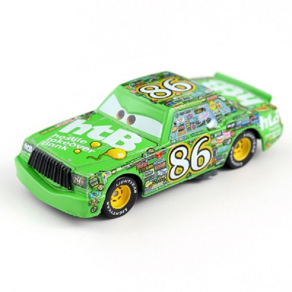 Disney Pixar Car 3 Lightning McQueen Racing Family Family 39 Jackson Storm Ramirez 1:55 Die Cast Metal Alloy Children's Toy Car - Image 4