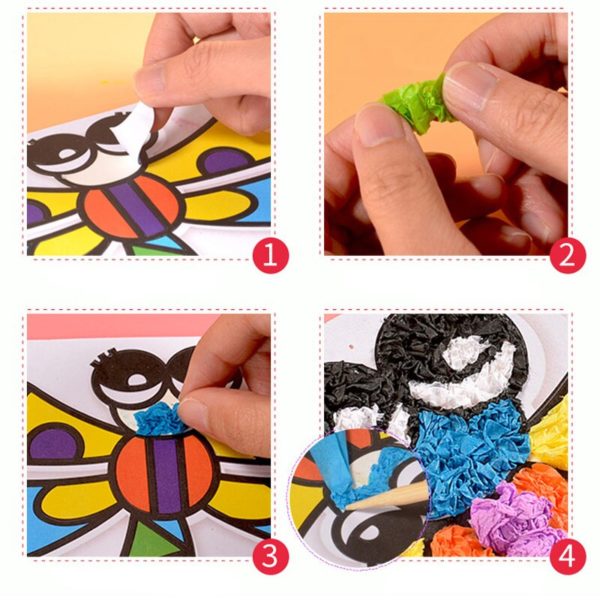 Diy House Crafts Toys For Children Felt Paper Girl Handicraft Kindergarten Material Funny Arts And Craft Kids Gift For Baby Boy - Image 2