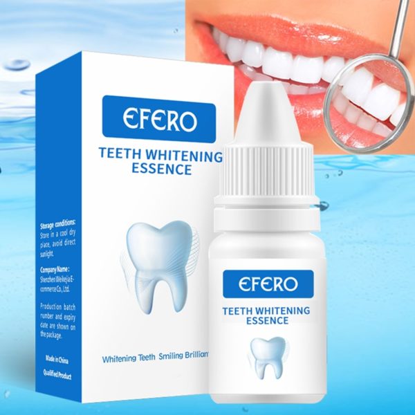 EFERO Teeth Whitening Essence Powder Clean Oral Hygiene Whiten Teeth Remove Plaque Stains Fresh Breath Oral Hygiene Dental Tools - Image 2