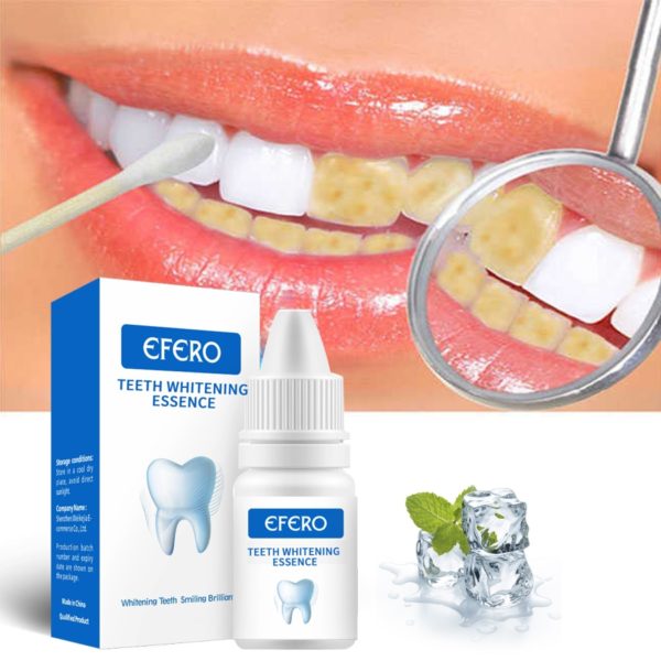 EFERO Teeth Whitening Essence Powder Clean Oral Hygiene Whiten Teeth Remove Plaque Stains Fresh Breath Oral Hygiene Dental Tools - Image 4