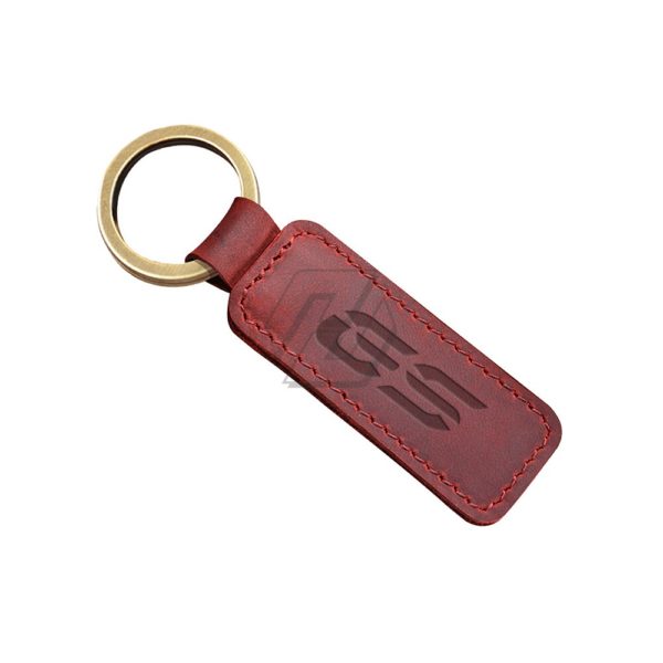 For BMW Motorrad GS F800GS F850GS R1200GS R1250GS G310GS G650GS Motorcycle Keychain Cowhide Key Ring - Image 4