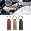 For BMW Motorrad R Nine T Pure Nine-T Motorcycle Cowhide Keychain Key Ring - Image 3