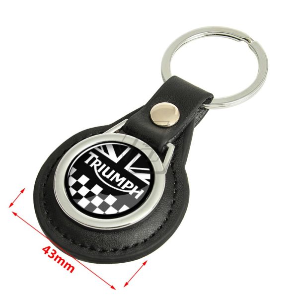 For Triumph Key Chain 675 675R 765 Tiger 800 Motorcycle Keychain Key Ring - Image 3