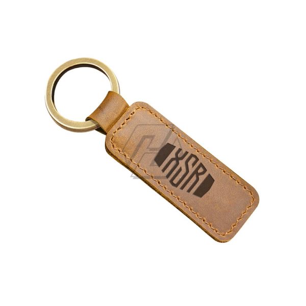 For Yamaha XSR 155 300 700 900 Keyring Motorcycle Cowhide Keychain Key Ring - Image 6