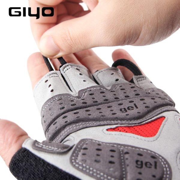 GIYO Bicycle Gloves Half Finger Outdoor Sports Gloves For Men Women Gel Pad Breathable MTB Road Racing Riding Cycling Gloves DH - Image 5