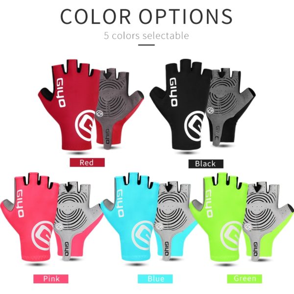 Giyo Cycling Gloves Half Finger Gel Sports Racing Bicycle Mittens Women Men Summer Road Bike Gloves MTB Luva Guantes Ciclismo - Image 2