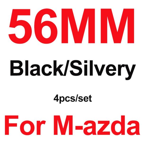 Hot Selling 4pcs/lot 57mm 56MM Car Wheel Center Cover Wheel Hub Cap Rim Cover Emblem for Mazda CX 5 7 9 RX MPV MX Car Styling