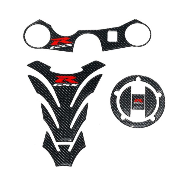 K1 K3 K5 K6 K7 K8 K11 Carbon Tank Cap Sticker Tank Pad Fork Triple Tree Upper Clamp Decal For SUZUKI GSXR GSX-R 750 600 1000 - Image 2