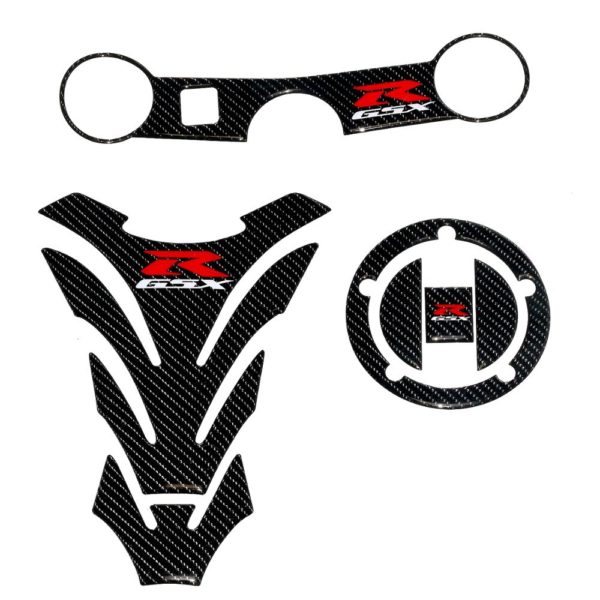 K1 K3 K5 K6 K7 K8 K11 Carbon Tank Cap Sticker Tank Pad Fork Triple Tree Upper Clamp Decal For SUZUKI GSXR GSX-R 750 600 1000 - Image 3