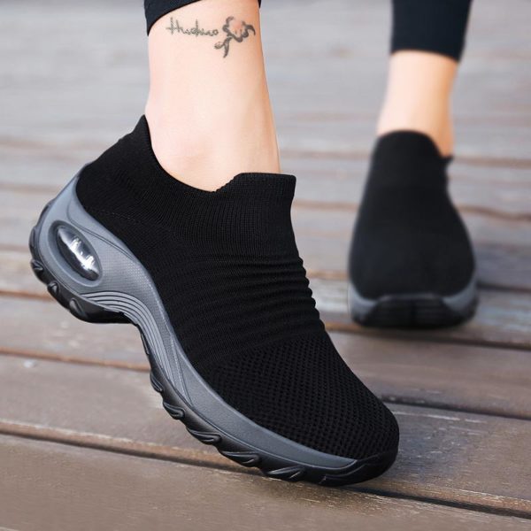 Large Size Summer Platform Sport Shoes Woman Socks Sneakers for Women Running Shoes Air Ladies Sports Shoes Female Gym GME-0007