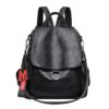 Leather Backpack Female 2021New Korean Fashion Wild One-Shoulder Casual Leather Backpack Travel Bag Large Capacity Anti-Theft - Image 4
