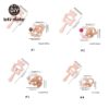 Let's Make 2PCS/Set Bed Bell Baby Toys Teether Wooden Rattles Bracelet Pacifier Chain Rodent Beading Beech Musical Newborn Toys - Image 4