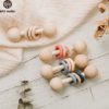 Let's Make Baby Beech Wooden Rattle 1pc Hemu Rattle Soother Teether Molar Toy Safe Without FPA Musical Chew Montessori Toys - Image 6