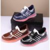Luxury Crocodile leather stitching casual sneakers Fashionable high-end handmade sport shoes - Image 3