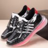 Luxury Crocodile leather stitching casual sneakers Fashionable high-end handmade sport shoes - Image 6
