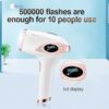 MLAY T4 500000 shots Free shipping! T4 Home Use IPL Face and Body Hair Removal For Hair Removal - Image 5