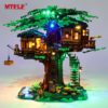 MTELE Brand LED Light Up Kit For 21318 Ideas Series Tree House