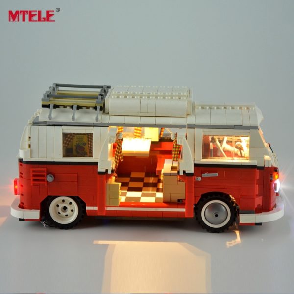 MTELE DIY LED Light Up Kit For Creator Series The T1 Camper Van Compatile With 10220 21001 - Image 3