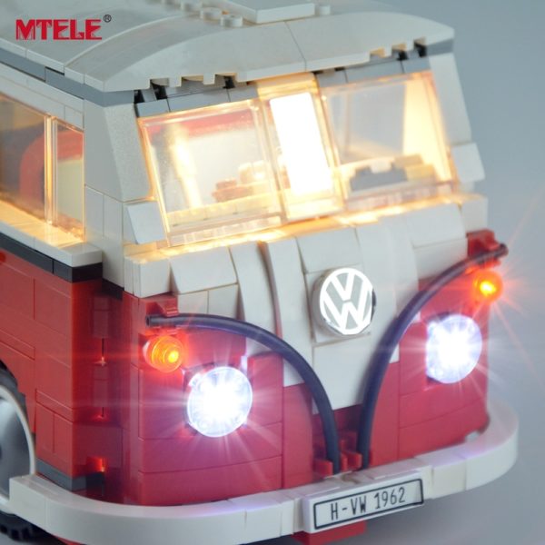 MTELE DIY LED Light Up Kit For Creator Series The T1 Camper Van Compatile With 10220 21001 - Image 4