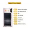 Matte Ellipse Flat Lashes Split Tips Mink Eyelash Extensions Ellipse shaped Lashes Soft Silk Lashes - Image 2