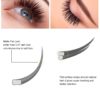 Matte Ellipse Flat Lashes Split Tips Mink Eyelash Extensions Ellipse shaped Lashes Soft Silk Lashes - Image 3