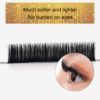 Matte Ellipse Flat Lashes Split Tips Mink Eyelash Extensions Ellipse shaped Lashes Soft Silk Lashes - Image 6