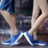 Mesh Breathable Men's Shoe Big Size Lace Up Sneakers Man Summer Blue Comfort Casual Shoes Men Low Top Lightweight Sneakers M9 - Image 4