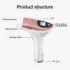 Mlay T3 2021 NEW IPL Hair removal Epilator a Laser Permanent Hair Removal Machine Electric depilador a laser 500000 Flashes - Image 2