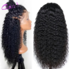 Mongolian Kinky Curly Hair Wigs 30 Inch Transparent Lace Wigs Kinky Curly Wig Human Hair Wigs 13x4 Lace Frontal Wig Curly Hair - Image 4