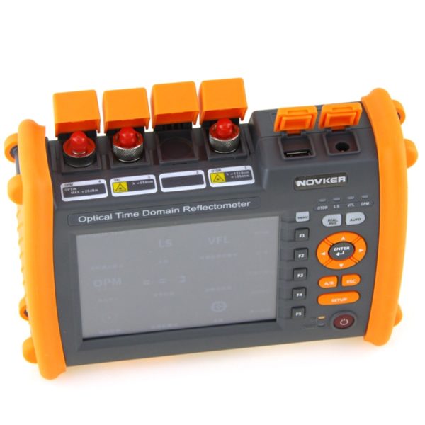 NOVKER NK5600 1310/1550nm 32/30dB SM Optic Fiber OTDR Tester With VFL OPM Light Source Function - Image 3