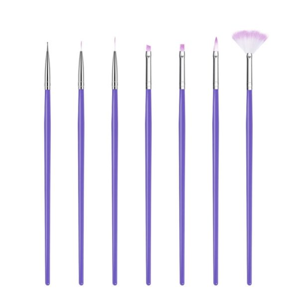 Nail Brush For Manicure Gel Brush For Nail Art 15Pcs/Set Nail Brush Acrylic Liquid Powder Carving Gel Brush - Image 2