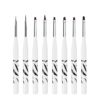 Nail Brush For Manicure Gel Brush For Nail Art 15Pcs/Set Nail Brush Acrylic Liquid Powder Carving Gel Brush - Image 3