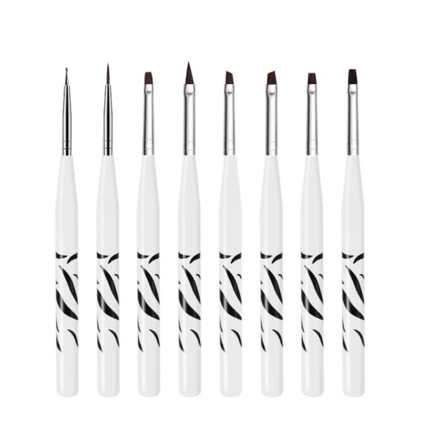 Nail Brush For Manicure Gel Brush For Nail Art 15Pcs/Set Nail Brush Acrylic Liquid Powder Carving Gel Brush - Image 3