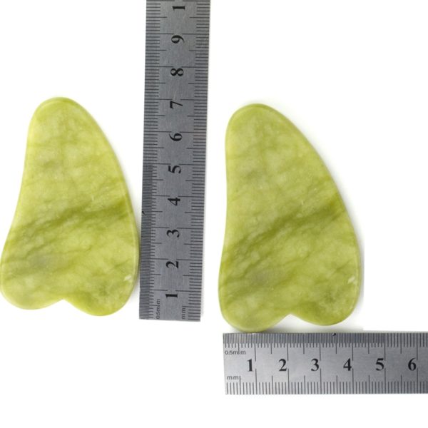 Natural Jade Face Massager Gua sha Scraper Board Facial Guasha Meridian Muscle Relaxation Skin Lifting Face Thin Gouache Scraper - Image 6