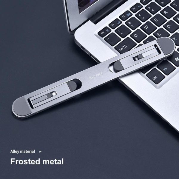 Oatsbasf Laptop stand suporte notebook tablet accessories macbook pro stand Mini Foldable laptop Portable holder Cooling stand - Image 5