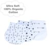 Organic Baby Bibs Burp Cloths for Baby Boys and Girls Ultra Absorbent Burping Cloth Unisex Fashion Newborn Towel - Image 4