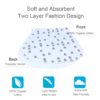 Organic Baby Bibs Burp Cloths for Baby Boys and Girls Ultra Absorbent Burping Cloth Unisex Fashion Newborn Towel - Image 5