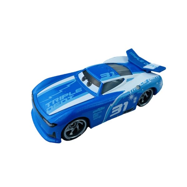 Original Disney Pixar 2 3 Metal Alloy Car Lightning McQueen Matt Jackson Storm Ramirez Mike Queen Pixar Car Toy - Image 3