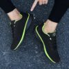 Plus Size Summer Lightweight Male Sneakers Men's Running Shoes Women Sneakers Sport Shoes Sports for Men Black Gold Tennis E-513 - Image 4