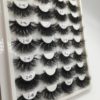 RED SIREN 1 Pair 25 mm Mink Eyelashes Fluffy Lashes Dramatic Messy Long False Eyelashes Makeup Wholesale 25mm 3d Mink Lashes - Image 5