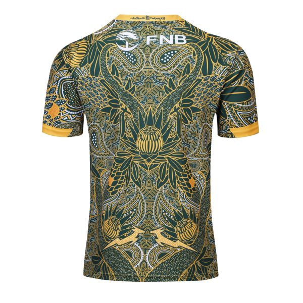 RESYO FOR South Africa Centennial Edition Men's Rugby Jeraey Sport Shirt S-3XL - Image 2