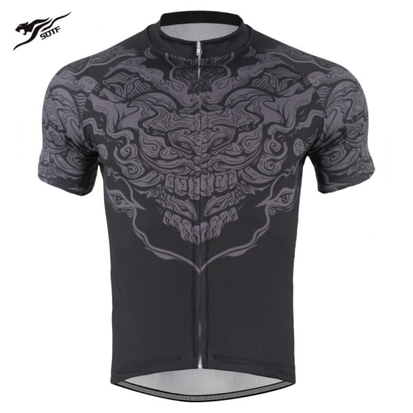 SOTF Geometric Breathable Anti-Wrinkle Cycling Jersey Short Sleeve Road Bike shirt Mountain Bike Cycling Clothing Men Women - Image 5