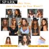 SPARK Human Hair Wig Ombre Bob Peruvian Straight Natural 1B/30&4/27 Highlight Short Bob Remy 4x4 Lace Closure Human Hair Wigs - Image 2